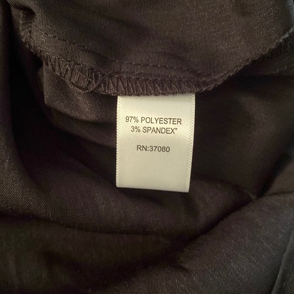 Brand New Cato Black Button Down 3/4 length sleeves…size 18/20W - Picture 4 of 4